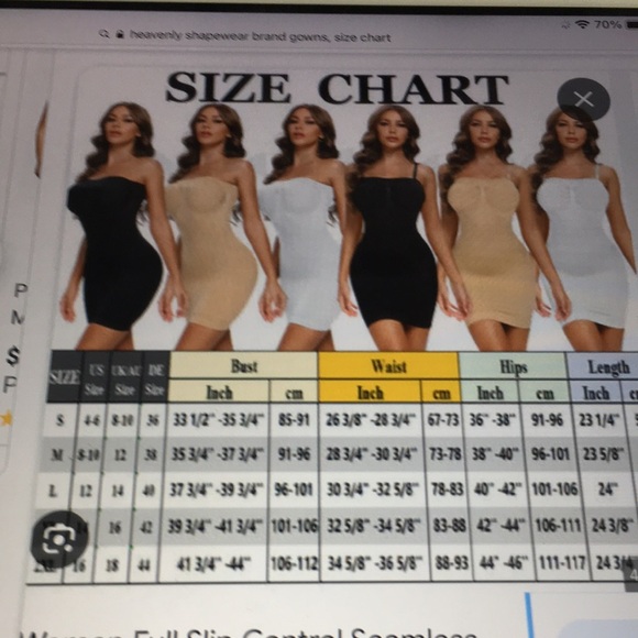 Heavenly Shapeware removable, Adjustable straps. M - Picture 6 of 6